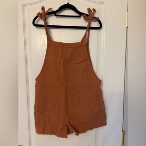 Billabong Rust Beach Romper